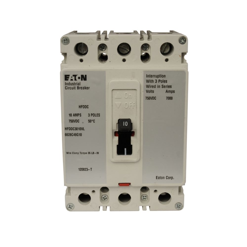 Eaton HFDDC3015L Circuit Breaker | Series C HFDDC 600V 15A