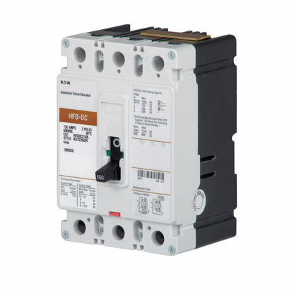 HFDDC3150L Cutler Hammer Molded Case Circuit Breaker Series C 150A 600V - Essential Electric Supply