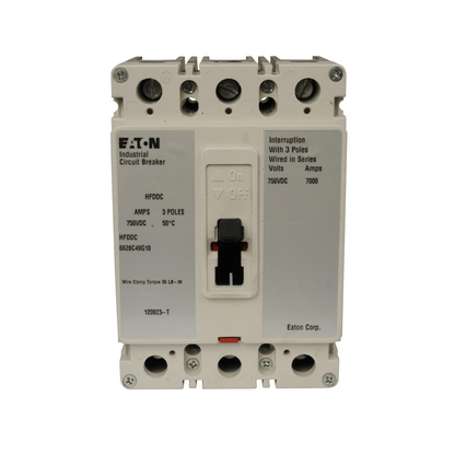 HFDDC3040L - Westinghouse/ Cutler Hammer/ Eaton Feed-Thru 40 Amp 3 Pole Circuit Breaker - Essential Electric Supply