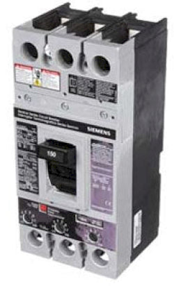Siemens HFXD63B150 Circuit Breaker | 600V 150A 3P 65kA@480V Bolt-On Sentron Series