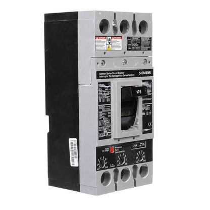 Siemens HFXD63B175 Circuit Breaker | 600V 175A 3P 65kA@480V Bolt-On Sentron Series