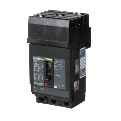 Square D HGA36060 Circuit Breaker | 600V 60A 3P 35kA@480V Plug In Panelboard Powerpact HGA
