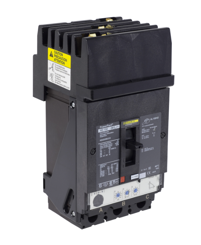 HGA36100U43X - Square D I-Line Style Plug-In 100 Amp 3 Pole Circuit Breaker - Essential Electric Supply