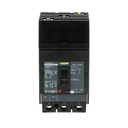 Square D HGA36100 Circuit Breaker | 600V 100A 3P 35kA@480V Powerpact