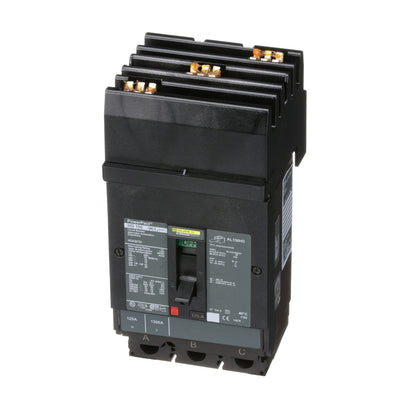 Square D HGA36125 Circuit Breaker | 600V 125A 3P 35kA@480V Powerpact