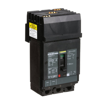 Square D HGA36125 Circuit Breaker | 600V 125A 3P 35kA@480V Powerpact