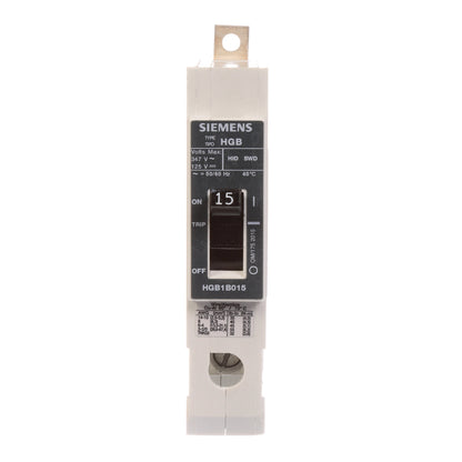 Siemens HGB1B015B Circuit Breaker | VL Series HGB 347V 15A