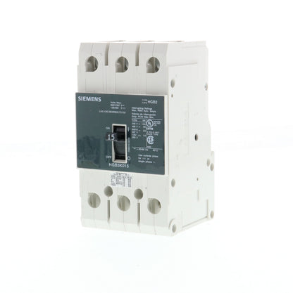 Siemens HGB3K015B Circuit Breaker | 600V 15A 3P 35kA@480V Bolt-On GB2 Series