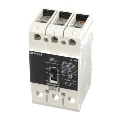 Siemens HGG3B030L Molded Case Circuit Breaker | 600V 30A 3P 35kA@480V Feed-Thru VL Series