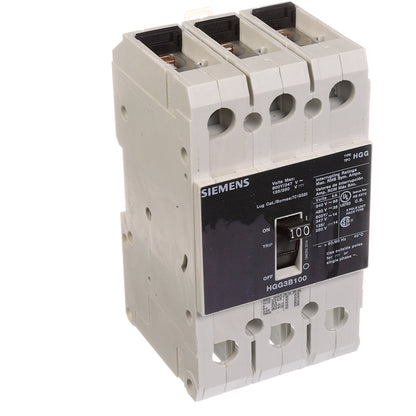 Siemens HGG3B100L Circuit Breaker | 600V 100A 3P 35kA@480V Feed-Thru VL Series