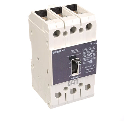 Siemens HGG3B125L Circuit Breaker | 600V 125A 3P 35kA@480V Feed-Thru VL Series