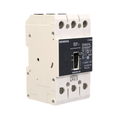 Siemens HGG3B125L Circuit Breaker | 600V 125A 3P 35kA@480V Feed-Thru VL Series