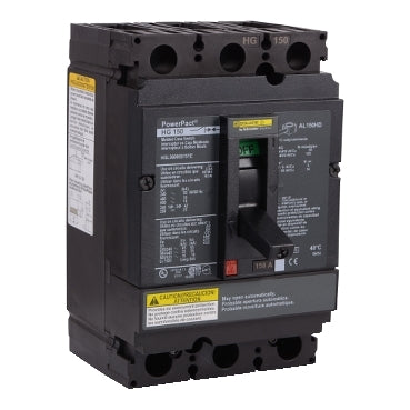 HGL36000S15YE Square D Molded Case Circuit Breaker Powerpact 150A 600V - Essential Electric Supply