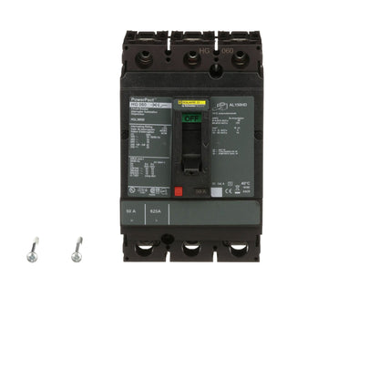 Square D HGL36050 Circuit Breaker | 600V 50A 3P 35kA@480V Bolt-On Powerpact HGL