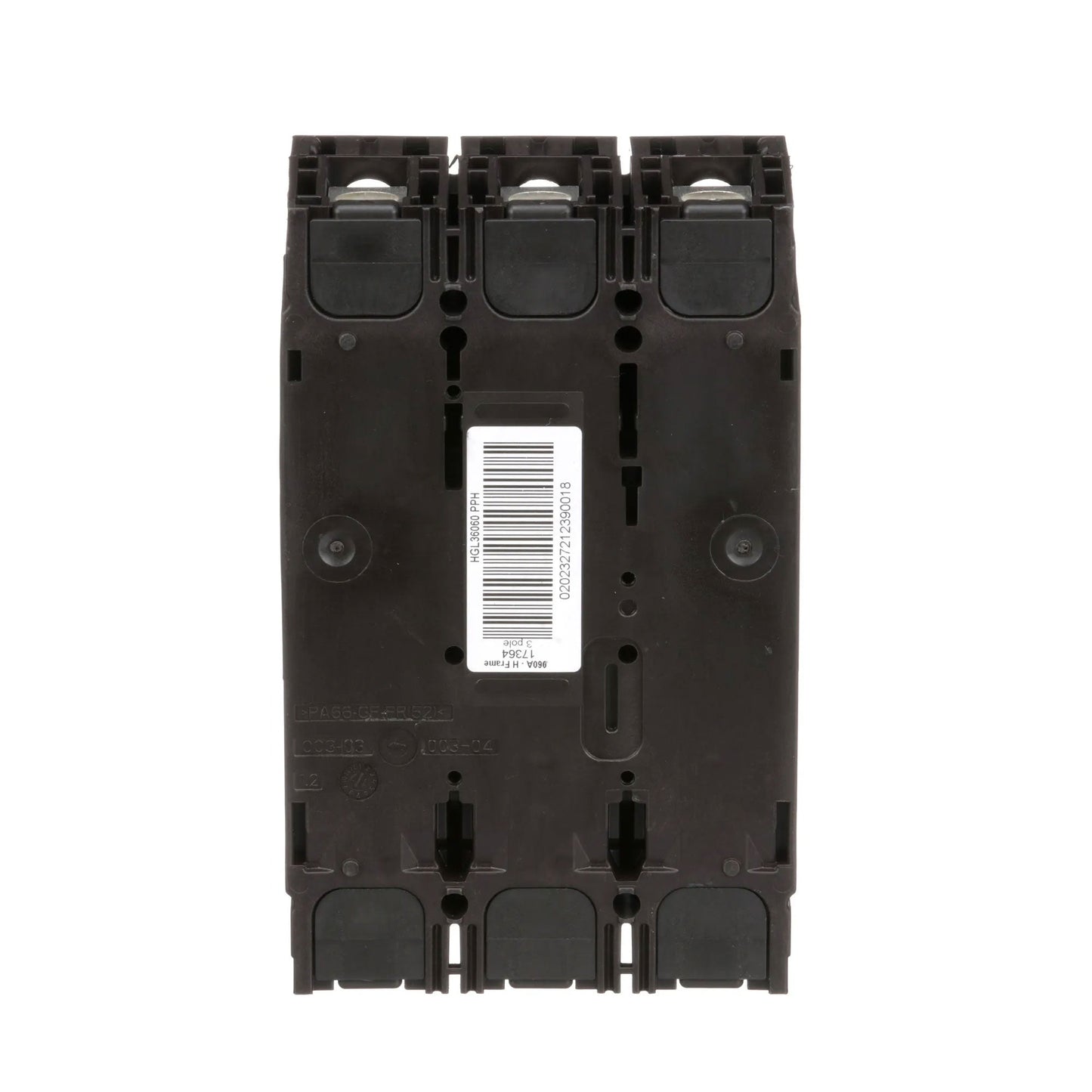 Square D HGL36060 Circuit Breaker | 600V 60A 3P 35kA@480V Feed-Thru Powerpact HGL
