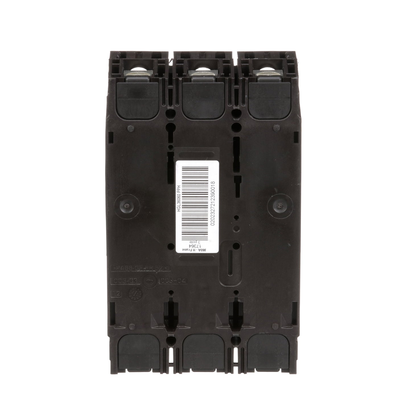Square D HGL36060 Circuit Breaker | 600V 60A 3P 35kA@480V Feed-Thru Powerpact HGL