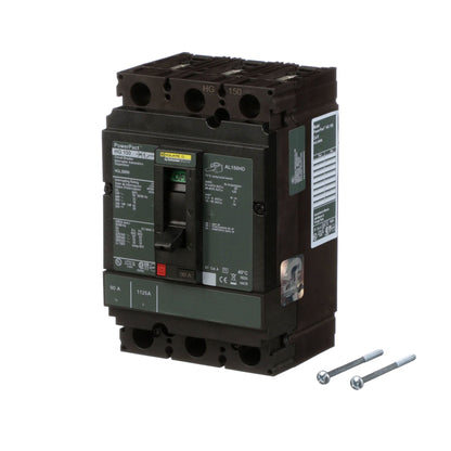 Square D HGL36090 Circuit Breaker | 600V 90A 3P 35kA@480V Bolt-On Powerpact HGL