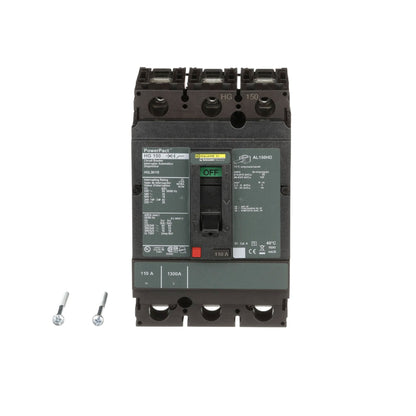 Square D HGL36110 Circuit Breaker | 600V 110A 3P 35kA@480V Feed-Thru Powerpact HGL