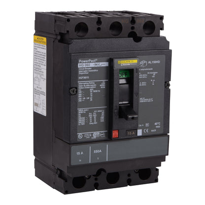Square D HGP36080 Circuit Breaker | 600V 80A 3P 35kA@480V Bolt-On Powerpact