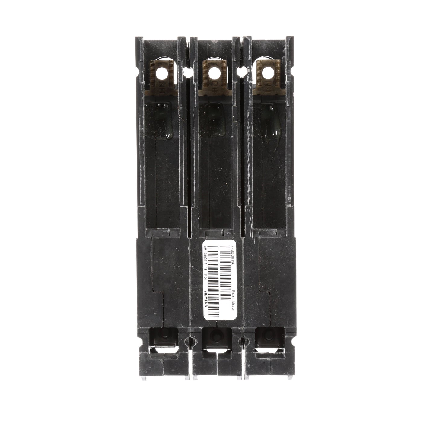 Siemens HHED63B015A Molded Case Circuit Breaker | 600V 15A 3P 65kA@480V Bolt-On Sentron Series