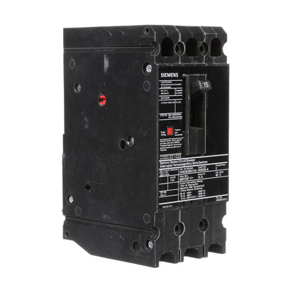Siemens HHED63B015A Molded Case Circuit Breaker | 600V 15A 3P 65kA@480V Bolt-On Sentron Series