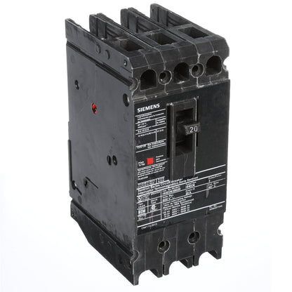 Siemens HHED63B020L Circuit Breaker | Sentron Series HHED 600V 20A