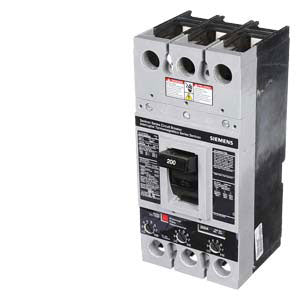 Siemens HHFXD63B200 Molded Case Circuit Breaker | 600V 200A 3P 100kA@480V Bolt-On Sentron Series