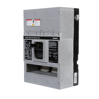 Siemens HHJD63F400 Molded Case Circuit Breaker | 600V 400A 3P 100kA@480V Bolt-On Sentron Series