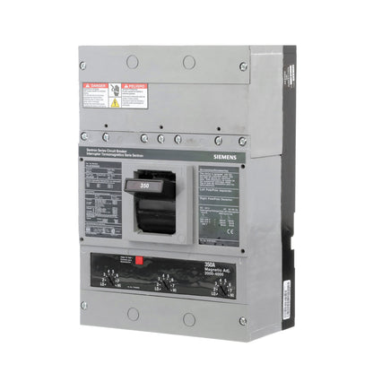 Siemens HHJXD63B350 Molded Case Circuit Breaker | 600V 350A 3P 100kA@480V Bolt-On Sentron Series