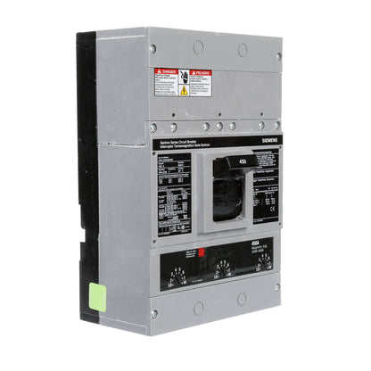 Siemens HHLXD63B450 Molded Case Circuit Breaker | 600V 450A 3P 100kA@480V Bolt-On Sentron Series