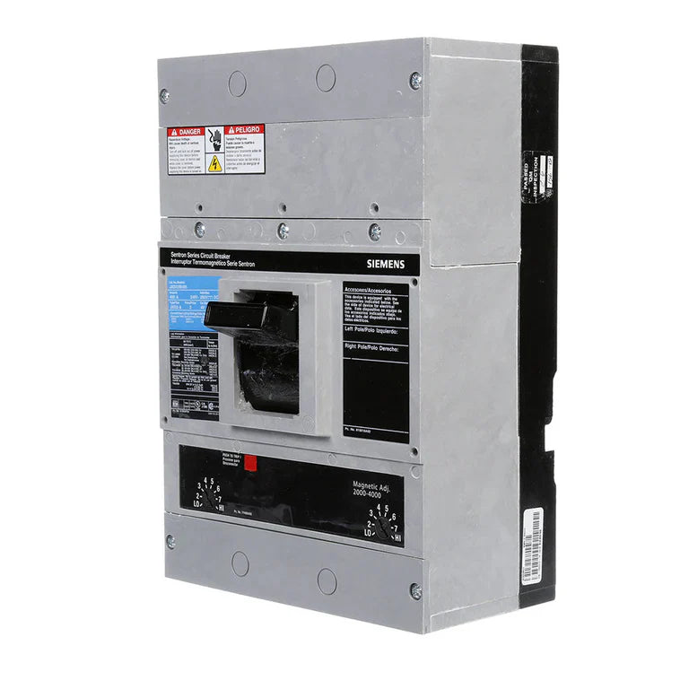 Siemens HHLXD63B300 Circuit Breaker | 600V 300A 3P 100kA@480V Bolt-On Sentron Series