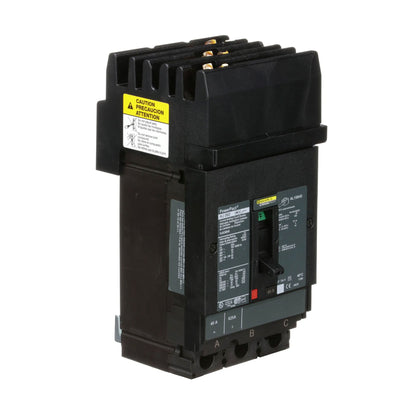 Square D HJA36040 Circuit Breaker | 600V 40A 3P 65kA@480V I-Line Style Plug-In Powerpact