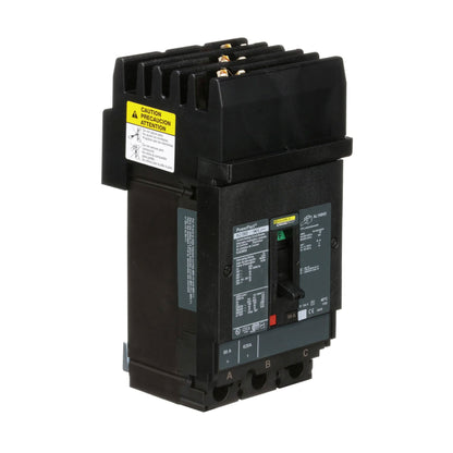 Square D HJA36050 Circuit Breaker | 600V 50A 3P 65kA@480V I-Line Style Plug-In Powerpact