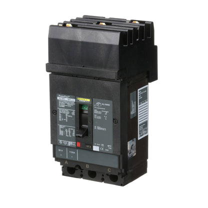 Square D HJA36060 Circuit Breaker | 600V 60A 3P 65kA@480V I-Line Style Plug-In Powerpact