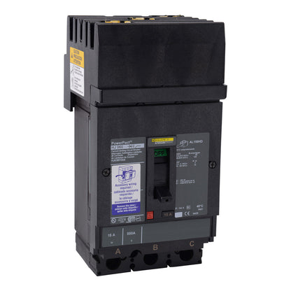 Square D HJA36070SA Circuit Breaker | 600V 70A 3P 65kA@480V I-Line Style Plug-In Powerpact