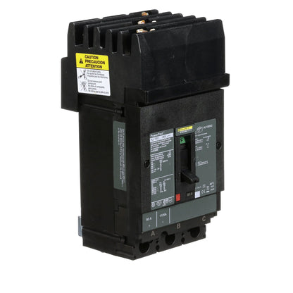 Square D HJA36080 Molded Case Circuit Breaker | 600V 80A 3P 65kA@480V I-Line Plug-In Powerpact