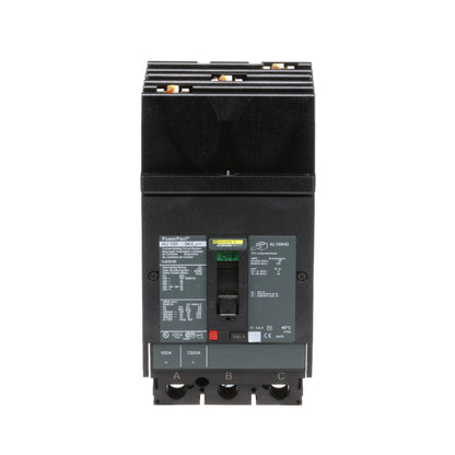 Square D HJA36100 Circuit Breaker | 600V 100A 3P 65kA@480V I-Line Style Plug-In Powerpact