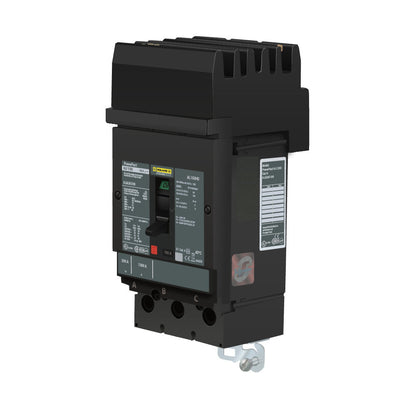 Square D HJA36100 Circuit Breaker | 600V 100A 3P 65kA@480V I-Line Style Plug-In Powerpact