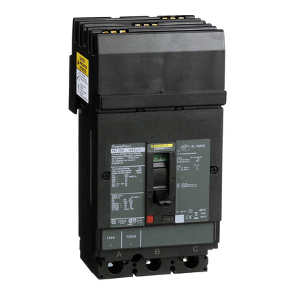 Square D HJA36110 Molded Case Circuit Breaker | 600V 110A 3P 65kA@480V I-Line Plug-In Powerpact