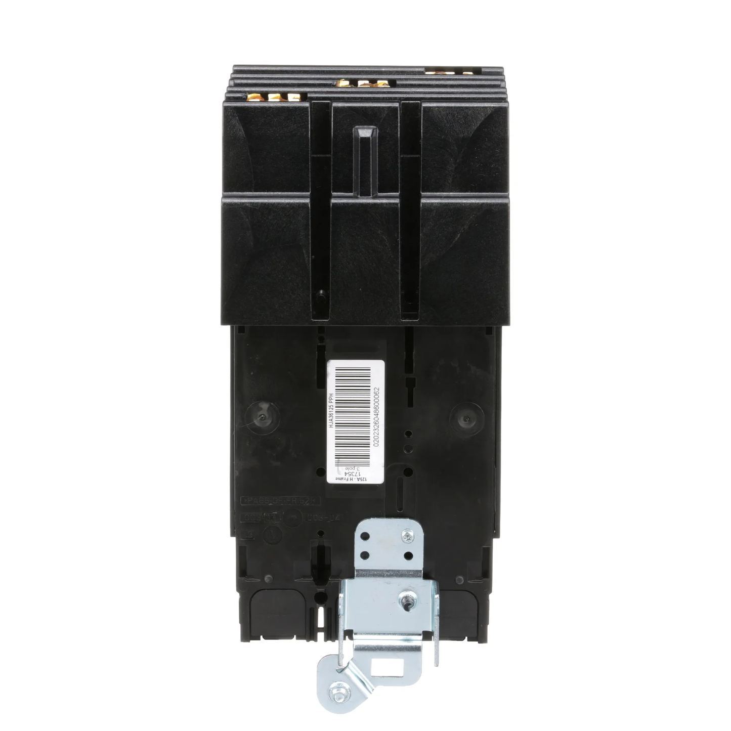 Square D HJA36125 Circuit Breaker | 600V 125A 3P 65kA@480V I-Line Style Plug-In Powerpact