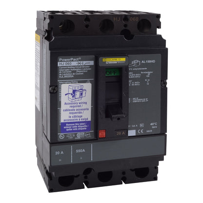 Square D HJL36040AABC Circuit Breaker | 600V 40A