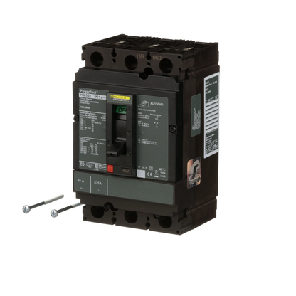Square D HJL36040 Circuit Breaker | 600V 40A 3P 65kA@480V Feed-Thru Powerpact