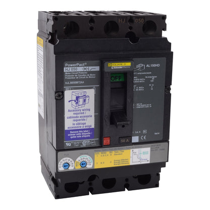 Square D HJL36050M72BC Circuit Breaker | Powerpact HJL 600V 50A