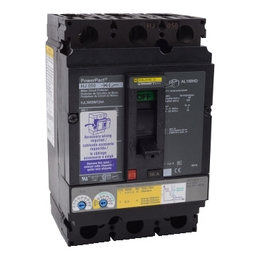 HJL36050M72AA - Square D Feed-Thru 600V 50A 3 pole circuit breaker 65kA@480V - Essential Electric Supply
