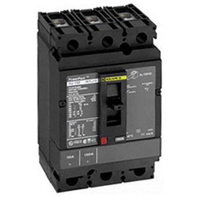 Square D HJL36125 Circuit Breaker | 600V 125A 3P 65kA@480V Feed-Thru Powerpact