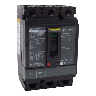 HJP36025 Square D Molded Case Circuit Breaker Powerpact 25A 600V - Essential Electric Supply