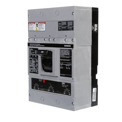 Siemens HJXD63B250 Molded Case Circuit Breaker | 600V 250A 3P 65kA@480V Bolt-On Sentron Series