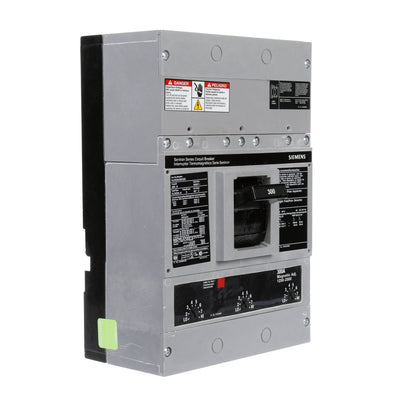 Siemens HJXD63B300 Circuit Breaker | 600V 300A 3P 65kA@480V Bolt-On Sentron Series