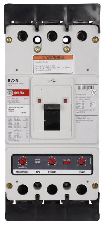 HKD3250 - Westinghouse/ Cutler Hammer/ Eaton Feed-Thru 250 Amp 3 Pole Circuit Breaker - Essential Electric Supply