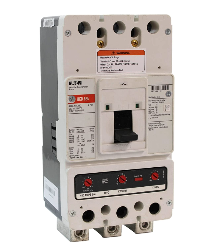 HKD3300 - Westinghouse/ Cutler Hammer/ Eaton Feed-Thru 300 Amp 3 Pole Circuit Breaker - Essential Electric Supply